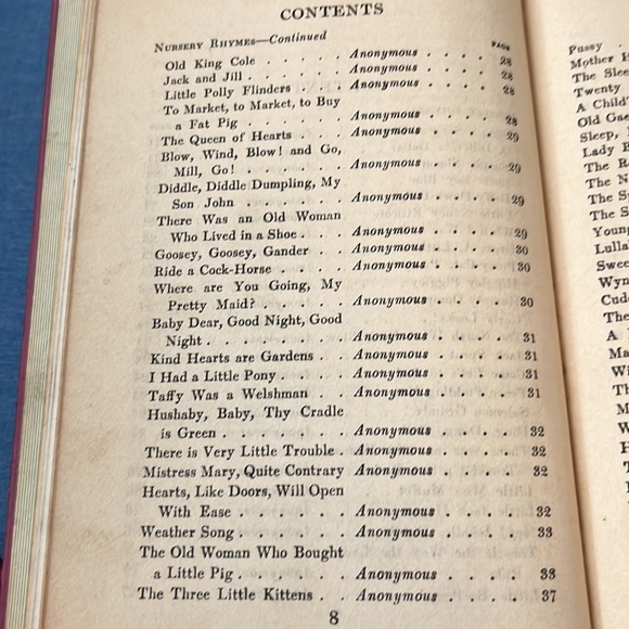 Vintage 1918 Junior Classics Young Folks Shelf Of Books Poems Guide And Indexes - Picture 8 of 16